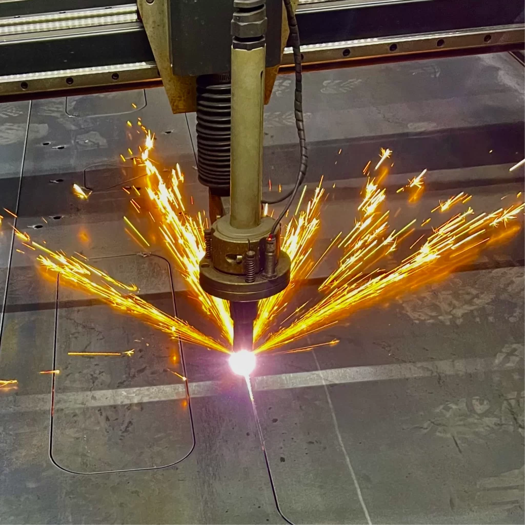 Corte CNC por Plasma Industrial 
